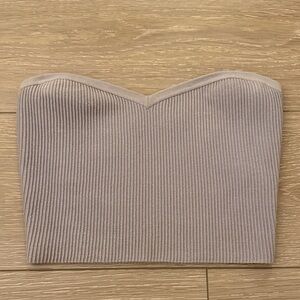 Aritzia Babaton Ribbed Sculpt Knit Sweetheart Tube Top